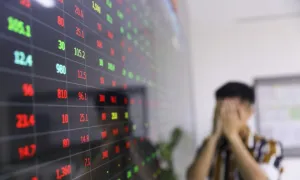 Chứng khoán giảm mạnh nhất một tháng